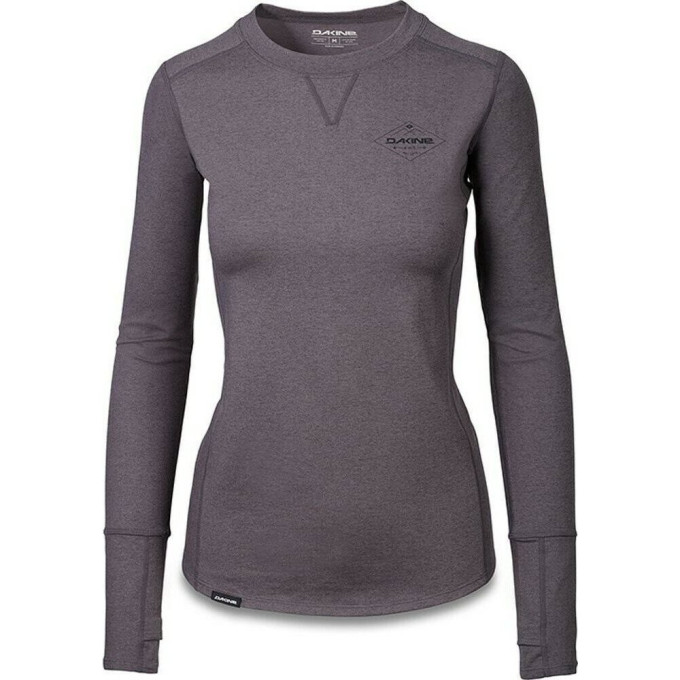 Фуфайка (термобелье) женская DAKINE LARKSPUR MID WEIGHT TOP BLACK HEATHER Размер XS 10002520 (0610934295511)