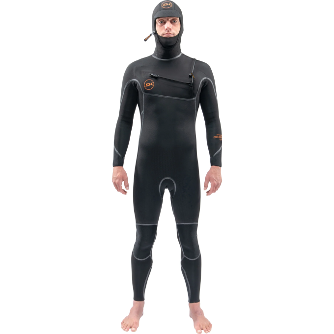 Гидрокостюм DAKINE MENS CYCLONE CHEST ZIP HOODED 6/4 Blk, размер XLS DK22M64HCZ (0604565453686)