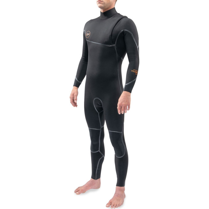 Гидрокостюм DAKINE MEN'S CYCLONE ZIP FREE FULL SUIT 3/2mm Black Размер XL DK21M32C (0604565432520)