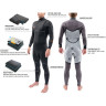 Гидрокостюм DAKINE MEN'S CYCLONE ZIP FREE FULL SUIT 5/4mm Black Размер XXL DK21M54C (0604565432261)
