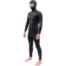 Гидрокостюм DAKINE MEN'S MISSION CHEST ZIP HOODED 4/3mm Black Размер L DK21M43HMZ (0604565433459)