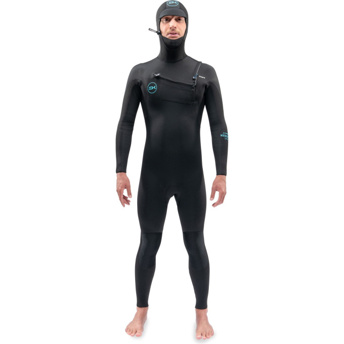 Гидрокостюм DAKINE MEN'S MISSION CHEST ZIP HOODED 4/3mm Black Размер M DK22M43HMZ (0604565592514)