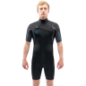Гидрокостюм DAKINE MEN'S QUANTUM CHEST ZIP SHORTY 2/2mm Black/Grey, размер XLS DK22M22QSZ (0604565594020)
