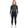 Гидрокостюм женский DAKINE WOMEN'S QUANTUM BACK ZIP FULL SUIT 5/4/3mm Black/Grey, размер 8 DK22W543QBZ (0604565597366)