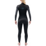 Гидрокостюм женский DAKINE WOMEN'S QUANTUM CHEST ZIP FULL SUIT 3/2mm Black/Grey Размер 12 DK21W32QZ (0604565437303)
