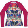 Майка лайкровая женская DAKINE MAIRA LS RASHGUARD PEACE LOVE DOVE Размер: M 0610934932782